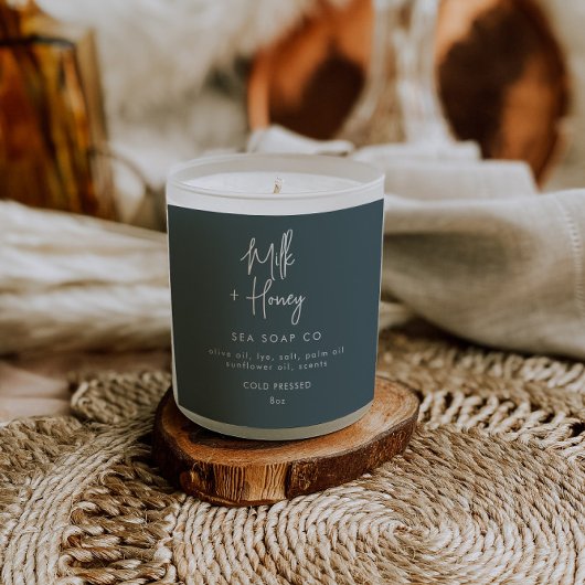 Seifenkleber Quadratischer Aufkleber