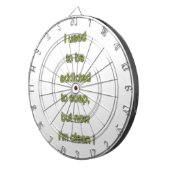 Seifenkomischer Text Dartscheibe (Vorderseite rechts)