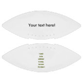 Seifenkomischer Text Football (Paneele)