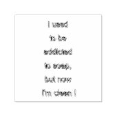 Seifenkomischer Text Permastempel (Design)