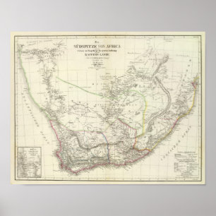 Seifenlösung V Afrika - Südafrika Poster