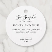 Seifenmarke Geschenkanhänger (Vorderseite)