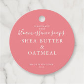 Seifenmarken Geschenkanhänger (Vorderseite)