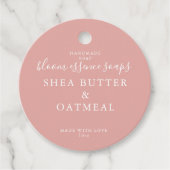 Seifenmarken Geschenkanhänger (Vorderseite)