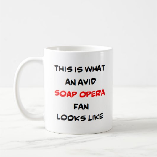 Seifenoper-Ventilator, Aviv Kaffeetasse (Links)