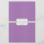 Seifenspulpapier für vertikalen Strip-Lavendel (Vorderseite)