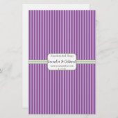 Seifenspulpapier für vertikalen Strip-Lavendel (Vorne/Hinten)