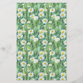 Seifenverpackung Papier Aquarellkamille Blume (Vorne)