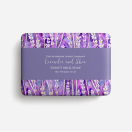 Seifenverpackungspapier - Aquarelllavender-Blume Flyer