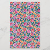 Seifenverpackungspapier - boho blumenprint flyer (Vorne)