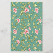 Seifenverpackungspapier - hellgrün und rosa flyer (Vorne)