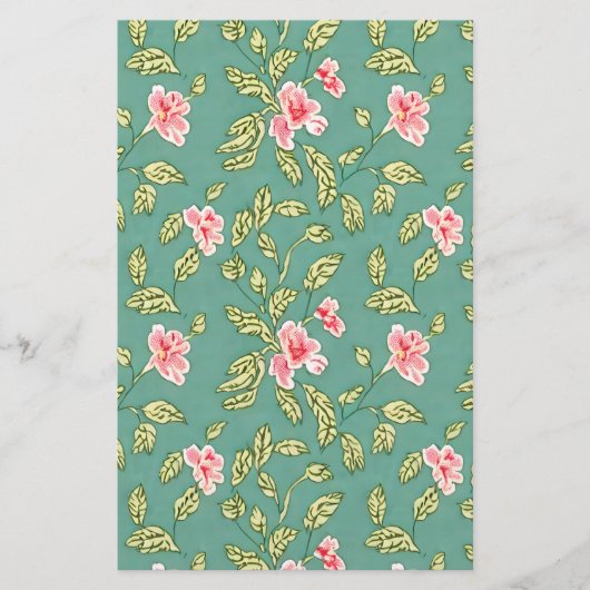 Seifenverpackungspapier - hellgrün und rosa flyer (Vorne)