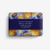 Seifenverpackungspapier - Honig und Blume. Flyer