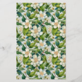 Seifenverpackungspapier - Jasmin-Blume Flyer (Vorne)