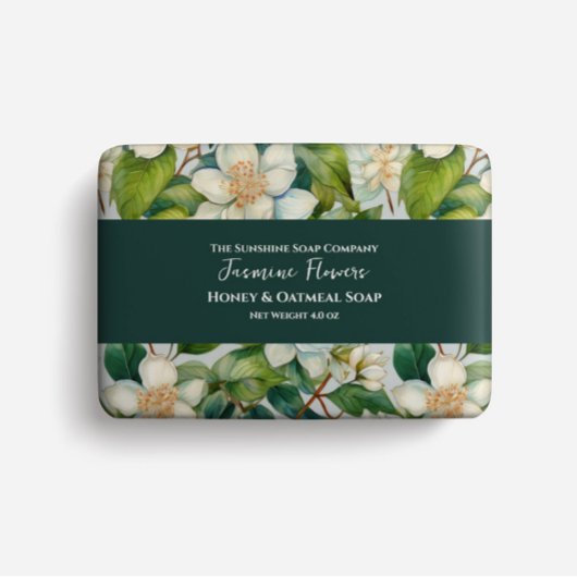 Seifenverpackungspapier - Jasmin-Blume Flyer