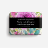 Seifenverpackungspapier - rosa Blume Flyer