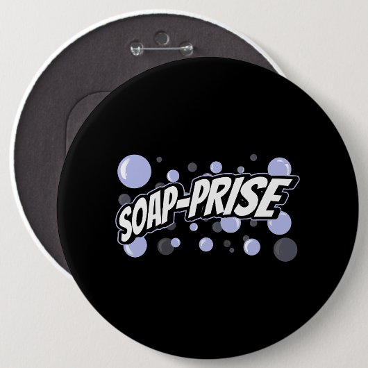 SeifePrise Handmade Craft Fair Soap Making Button (Vorne & Hinten)