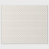 Seigaiha Japanese Wave Geschenkpapier (Flach)