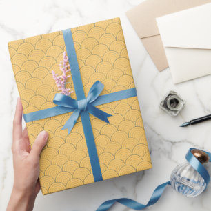 Seigaiha Japanese Wave Geschenkpapier