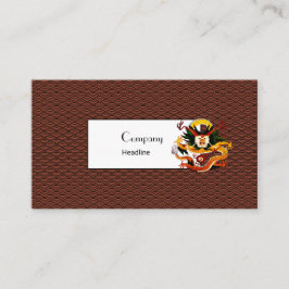Seigaiha Pattern Business Card Visitenkarte
