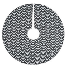 Seigaiha, Waves, Japanese, Black and White