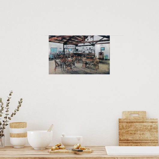 Seigler Hot Springs Store, Post Poster (Küche)