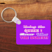 Seigthequenineverfolger Schlüsselanhänger (Rückseite)