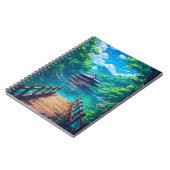 (Seijaku no Kohan) -  Lakeside Serenity Notizblock (Linke Seite)