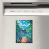 (Seijaku no Kohan) - Seerose Serenität Magnet (In Situ (Geschirrspüler))