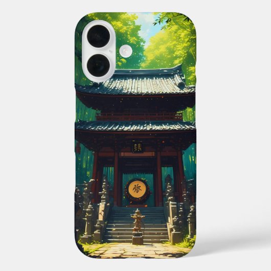 "Seijaku no Mon" – Gate of Tranquility Case-Mate iPhone Hülle (Rückseite)