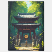 "Seijaku no Mon" – Tor der Ruhe Magnet (Vorderseite)