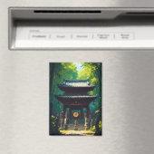 "Seijaku no Mon" – Tor der Ruhe Magnet (In Situ (Geschirrspüler))