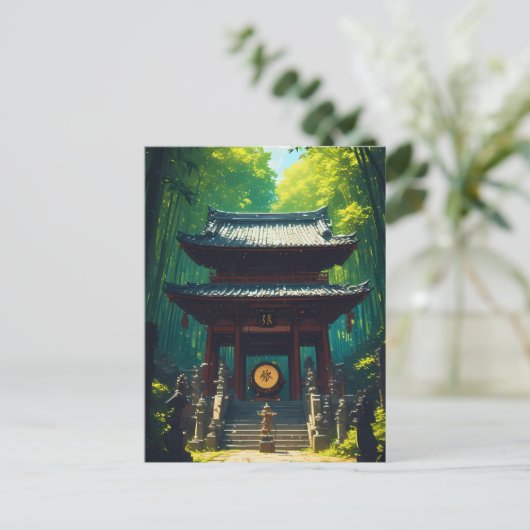 "Seijaku no Mon" – Tor der Ruhe Postkarte (Stehend Vorderseite)