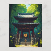 "Seijaku no Mon" – Tor der Ruhe Postkarte (Vorderseite)