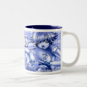 Seiki, einfarbige Logo-Tasse Zweifarbige Tasse