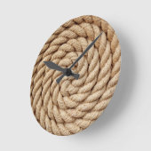 Seil, kreisförmiges Rundzeichen Runde Wanduhr (Winkel)