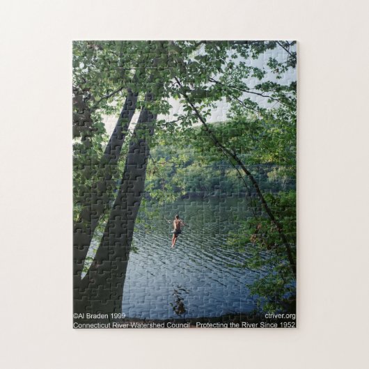 Seil-Schwingen-Puzzlespiel, Connecticut River - Al Puzzle (Vertikal)
