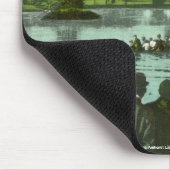 Seil-Zug, Campus-Teich Mousepad (Ecke)