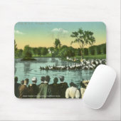 Seil-Zug, Campus-Teich Mousepad (Mit Mouse)