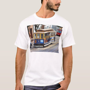Seilbahnen in San Francisco T-Shirt