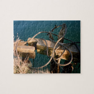 Seile am Wasser, Puzzle, 20x25 cm, 110 Teile Puzzle