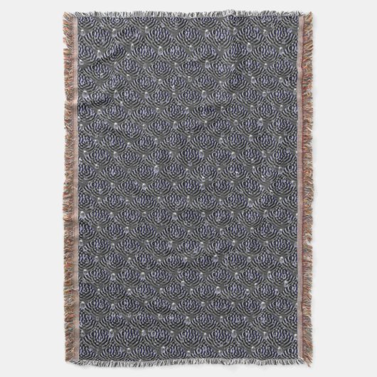 Seile auf blaugrauem Metal Decke (Vorderseite Vertikal)