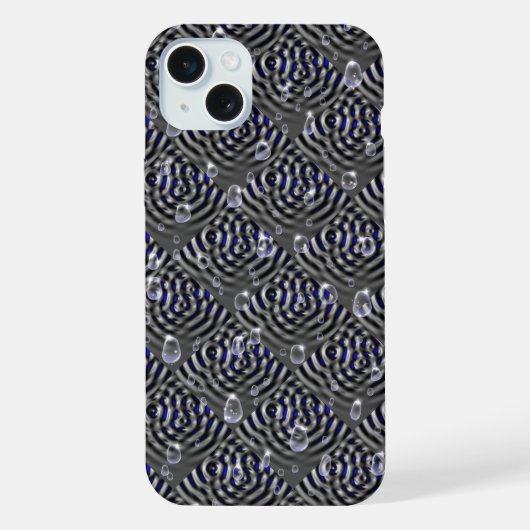 Seile auf blaugrauem Metal iPhone Hülle (Rückseite)