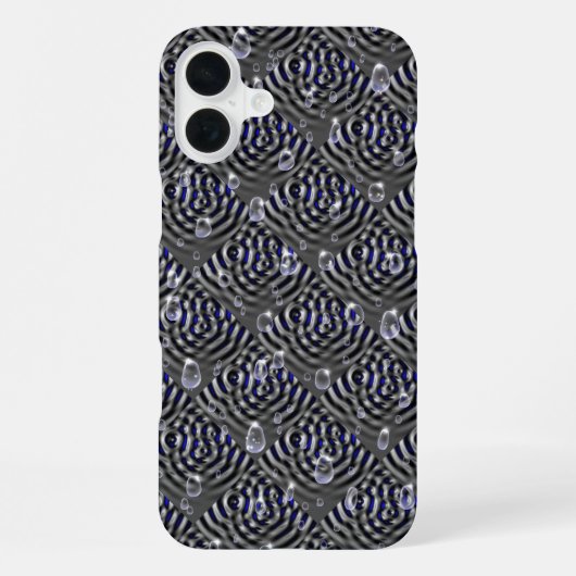 Seile auf blaugrauem Metal iPhone Hülle (Rückseite)