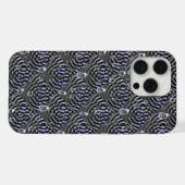 Seile auf blaugrauem Metal iPhone Hülle (Rückseite (Horizontal))