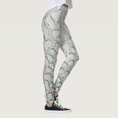 Seile auf Glasmuster Leggings (Rechts)