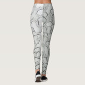 Seile auf Glasmuster Leggings (Rückseite)