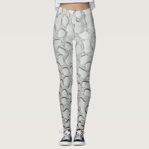Seile auf Glasmuster Leggings