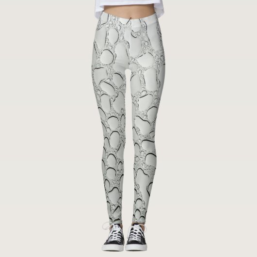 Seile auf Glasmuster Leggings (Vorderseite)