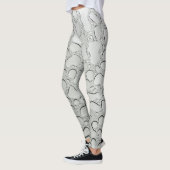 Seile auf Glasmuster Leggings (Links)